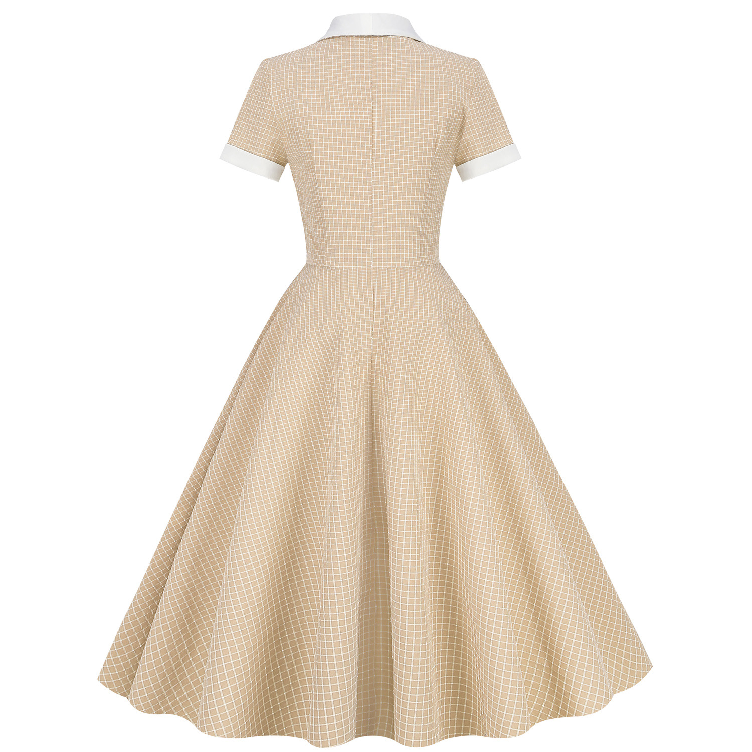 1950s Cape Collar Vintage  Dresses Retro Rockabilly  Cocktail Party Dress